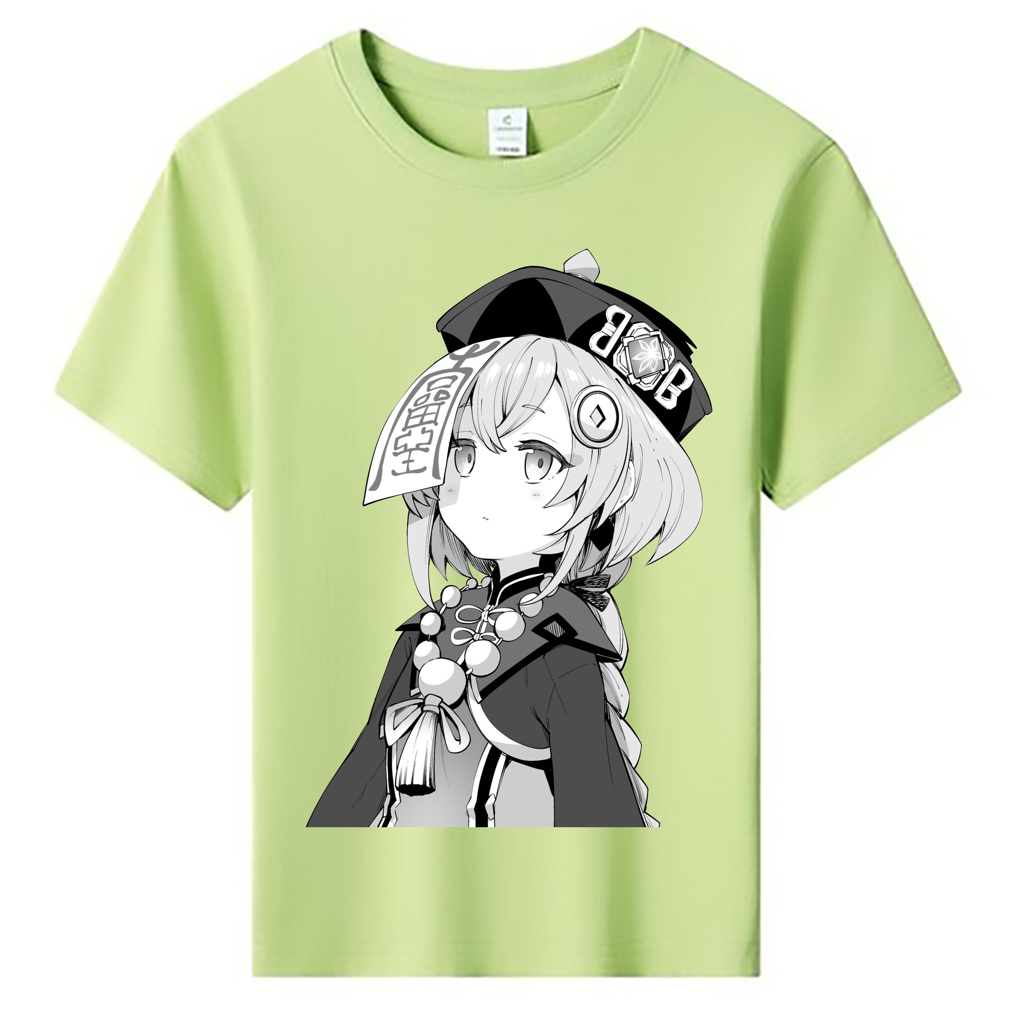 げんし神 七七 なな  genshin Nana 綿100％キッズTシャツ（フロントプリント）